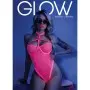 All Nighter Harness Bodysuit - Large/xlarge - Neon Pink