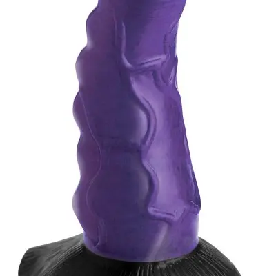 Orion Invader Veiny Space Alien Silicone Dildo - Purple