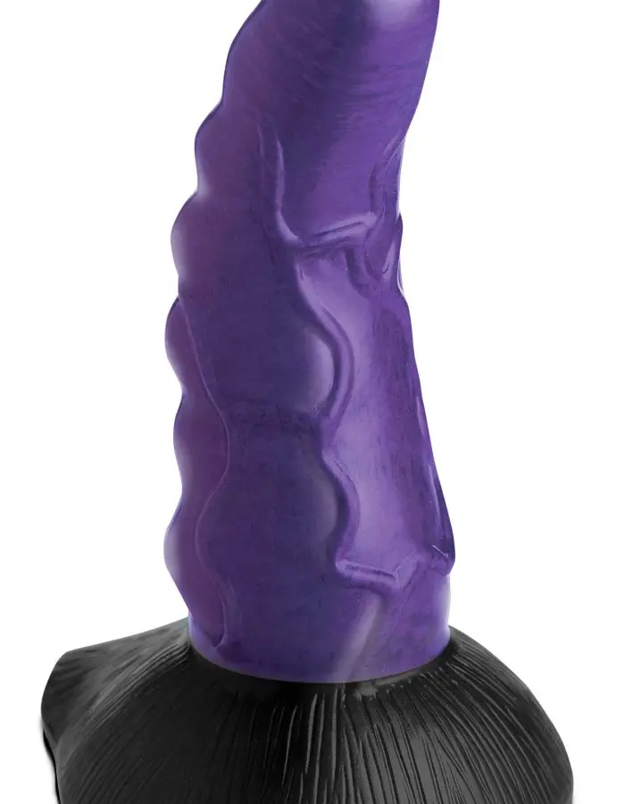 Orion Invader Veiny Space Alien Silicone Dildo - Purple