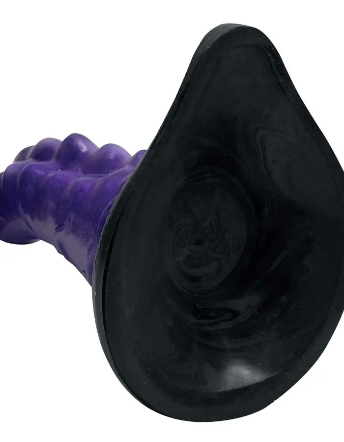 Orion Invader Veiny Space Alien Silicone Dildo - Purple