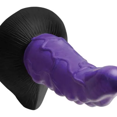 Orion Invader Veiny Space Alien Silicone Dildo - Purple
