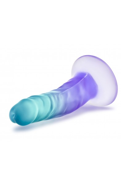 B Yours - Morning Dew - 5 Inch Dildo - Sapphire