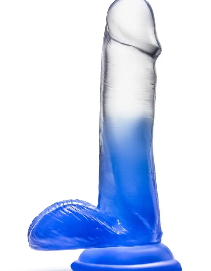B Yours - Stella Blue - 6 Inch Dildo - Blue