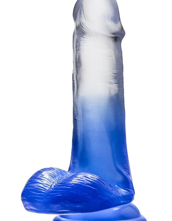 B Yours - Stella Blue - 6 Inch Dildo - Blue