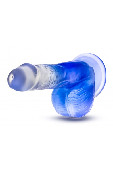 B Yours - Stella Blue - 6 Inch Dildo - Blue