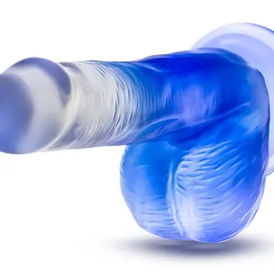 B Yours - Stella Blue - 6 Inch Dildo - Blue