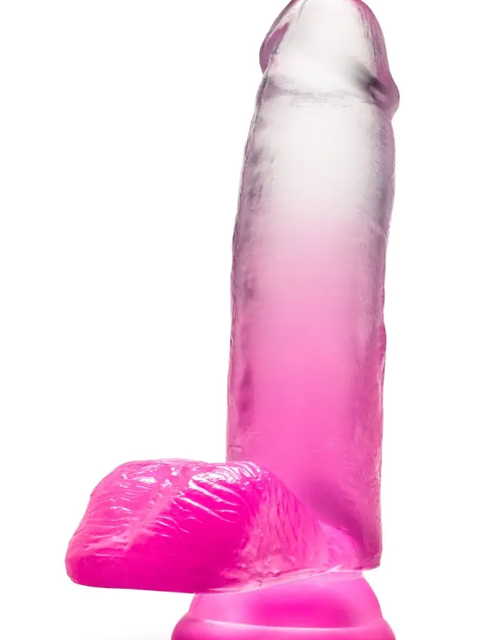 B Yours - Sugar Magnolia - 7 Inch Dildo - Fuchsia