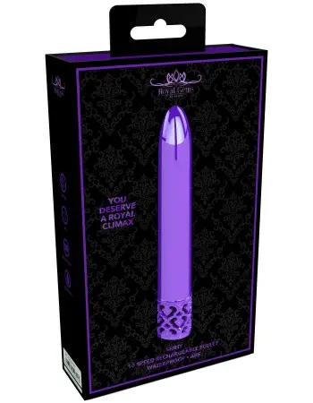 Shiny - Rechargeable Abs Bullet - Purple