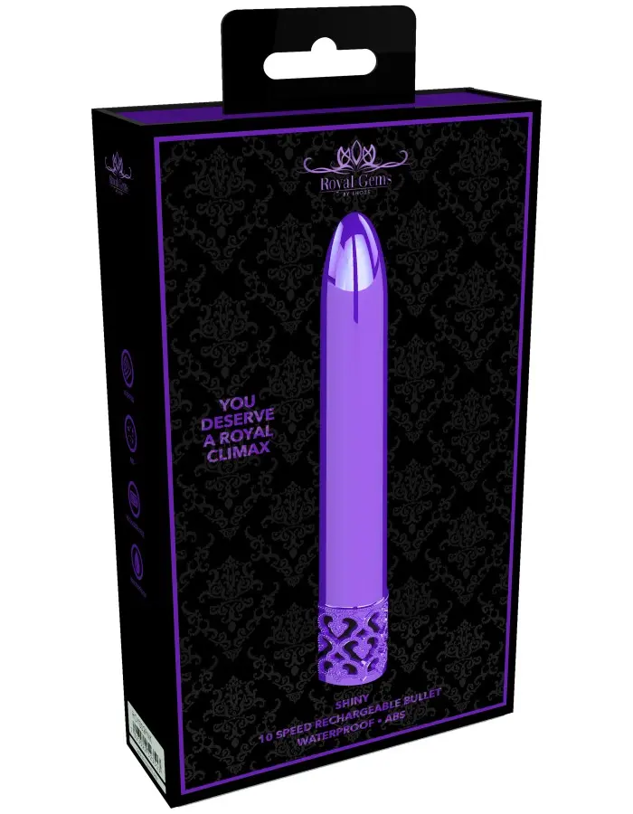 Shiny - Rechargeable Abs Bullet - Purple