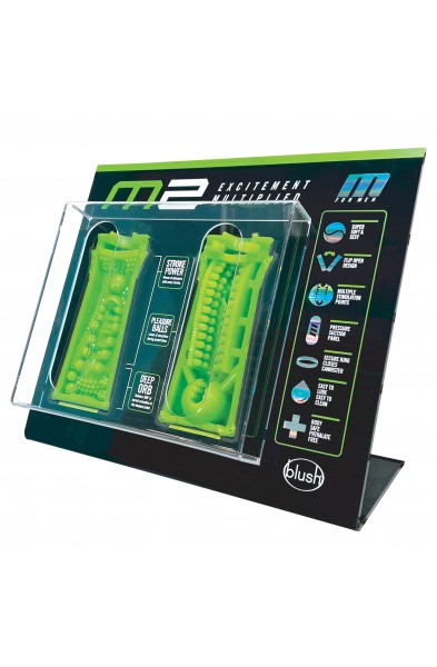 M for Men - M2 Tester - Wall and Counter Display  Unit