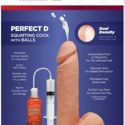 The D - Perfect D - Squirting 7 Inch With Balls