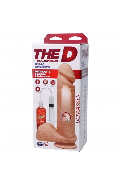 The D - Perfect D - Squirting 8 Inch With Balls