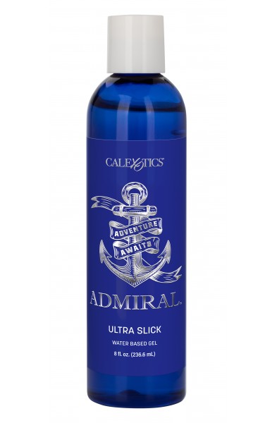 Admiral Ultra Slick Water Based Gel - 8 Fl. Oz.