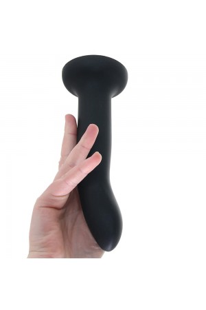 Gender Fluid Enthrall Dildo 7.8 Inch - Black