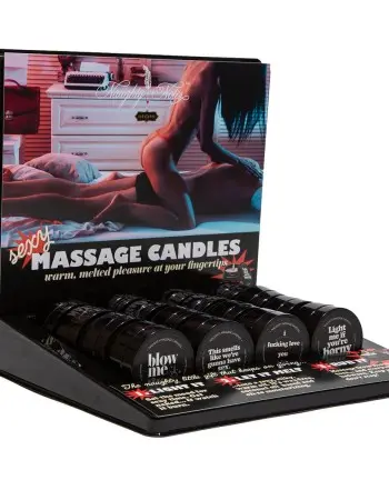 Massage Candle 2 Oz Prepack Display