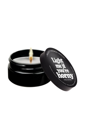 Light Me if You're Horny - Massage Candle - 2 Oz - Vanilla