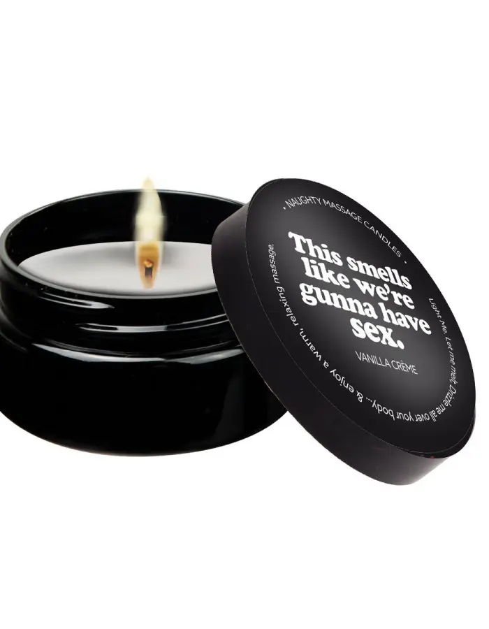 This Smells Like We're Gunna Have Sex - Massage  Candle - 2 Oz - Vanilla