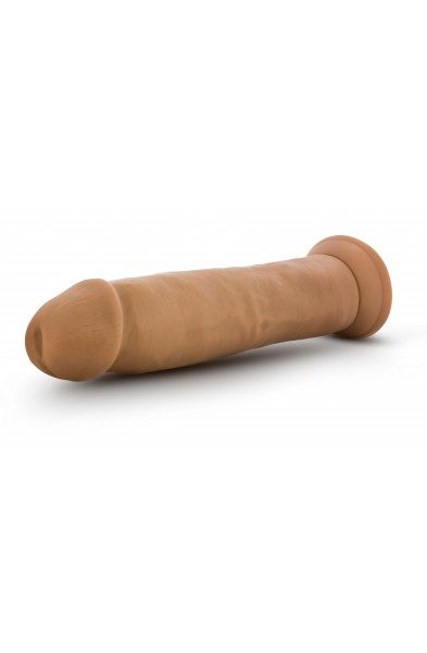 Dr. Skin Silicone - Dr. Henry - 9 Inch Dildo With  Suction Cup - Mocha