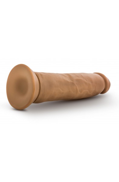 Dr. Skin Silicone - Dr. Henry - 9 Inch Dildo With  Suction Cup - Mocha