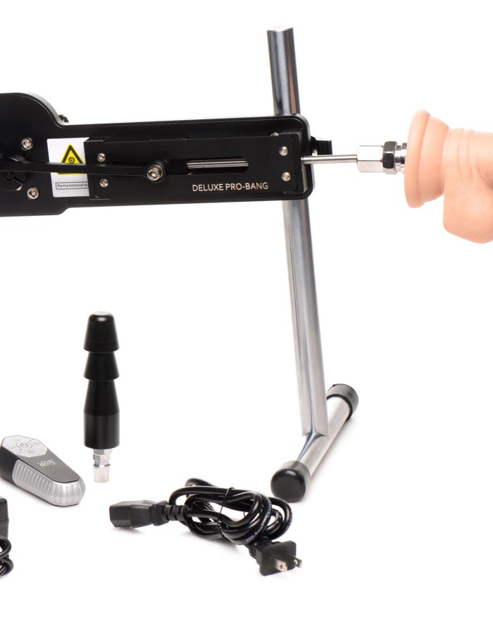 Deluxe Pro-Bang Sex Machine With Remote Control