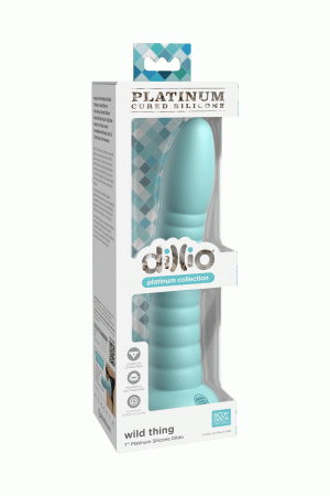 Dillio Platinum - Wild Thing 7 Inch Dildo - Teal