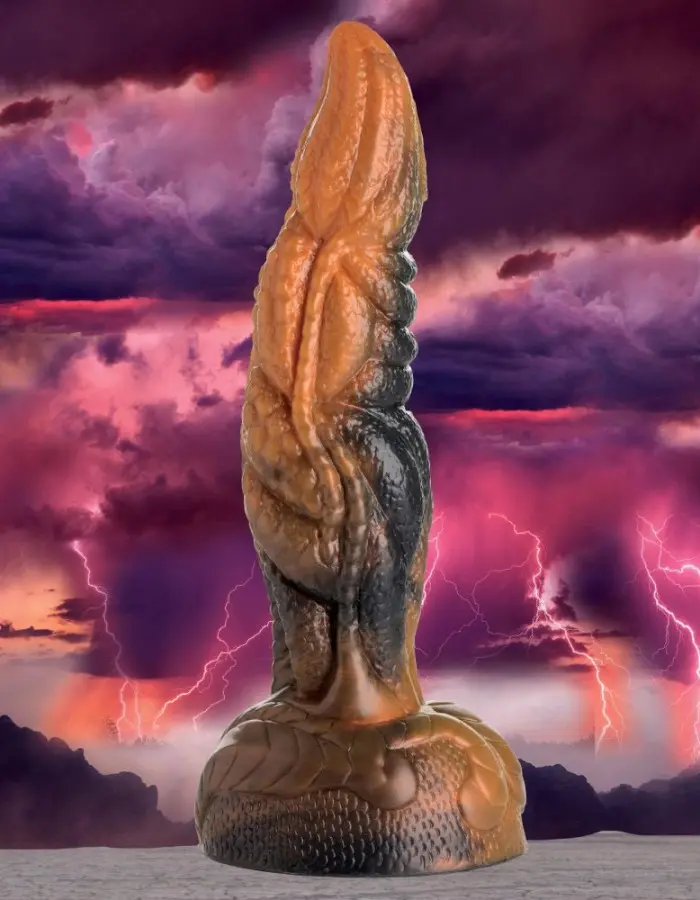 Ravager Rippled Tentacle Silicone Dildo