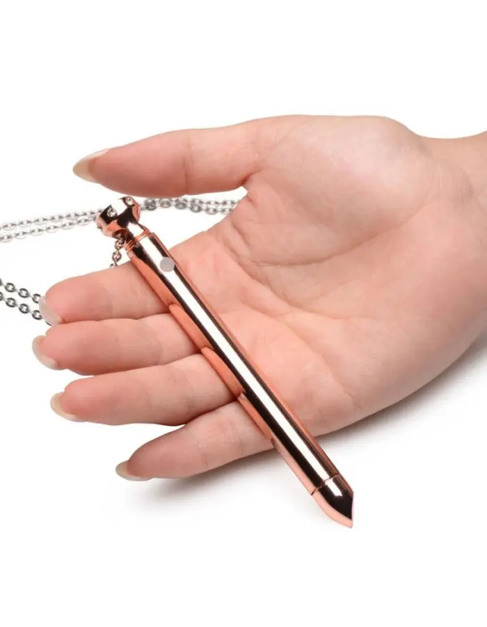 7x Vibrating Necklace - Rose Gold