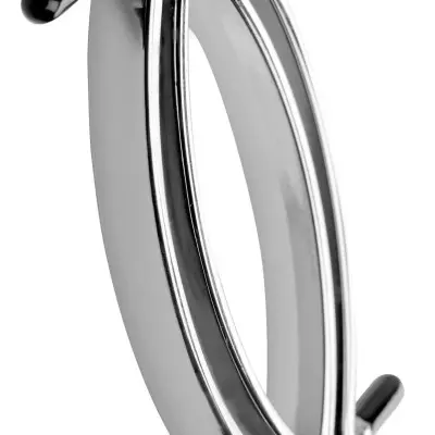 Pussy Tugger Adjustable Pussy Clamp With Leash -  Silver