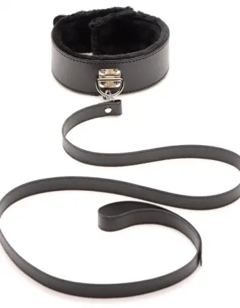 Hook Up 10 Piece Plush Bondage Set - Black