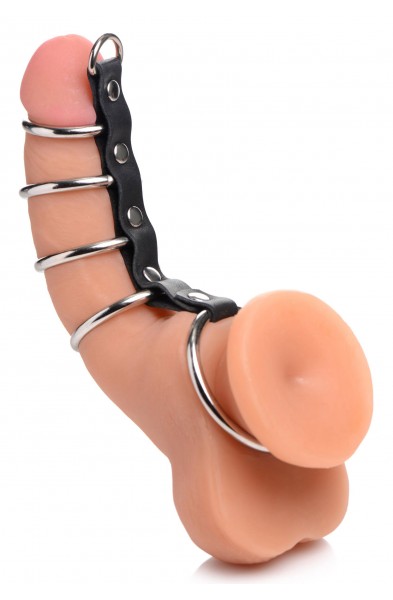 Cock Gear Gates of Hell Chastity Device - Black