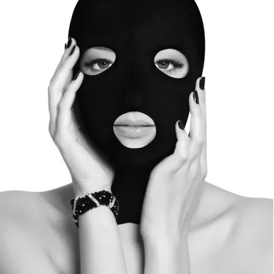 Subversion Mask With Open Mouth and Eye -  Black