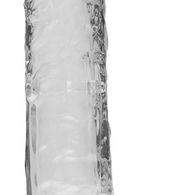 9 Inch Realistic Dildo With Balls - Translucent