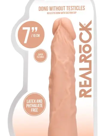 7 Inch Dong Without Testicles - Flesh