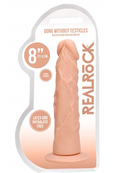 8 Inch Dong Without Testicles - Flesh