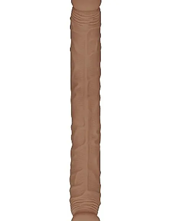 18 Inch Double Dong - Tan