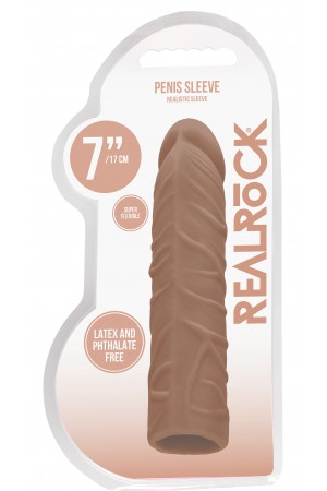 7 Inch Penis Sleeve - Tan