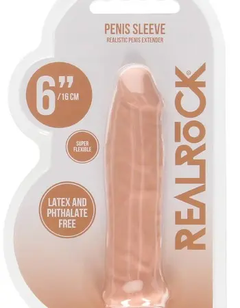 6 Inch Penis Sleeve - Flesh