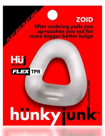Zoid - Trapazoid Lifter Cockring - Clear Ice