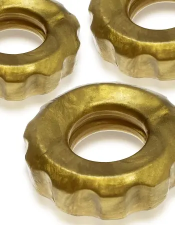 Super Huj - 3-Pack Cockrings - Bronze