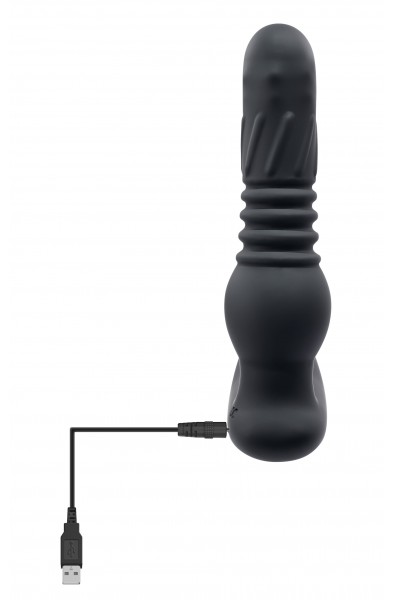 Adam's Warming and Rotating Prostate Thruster -  Black