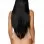 33 Inch Long Straight Wig - Black