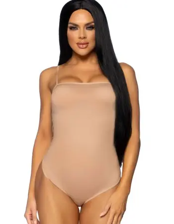 33 Inch Long Straight Wig - Black