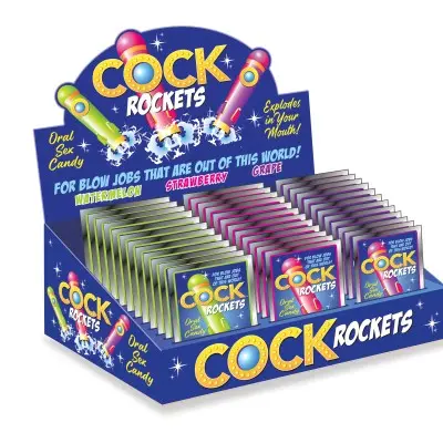 Cock Rockets Display of 36