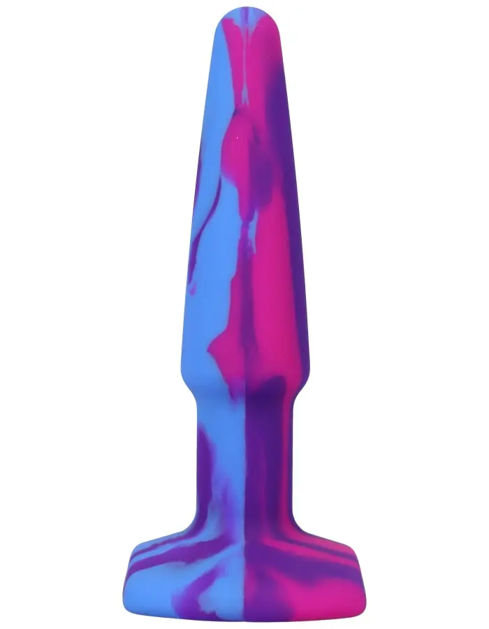 A-Play Groovy Silicone Anal Plug 4 Inch - Berry