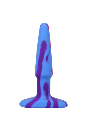 A-Play Groovy Silicone Anal Plug 4 Inch - Berry