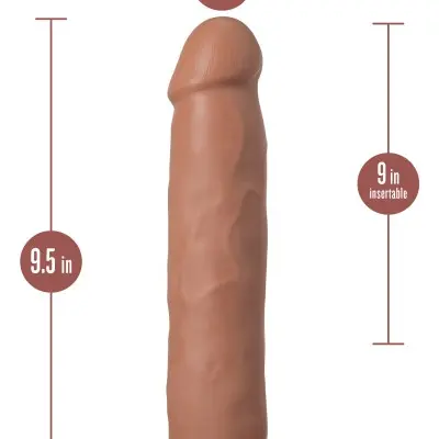 Au Naturel - Carlos - 9 Inch Dong - Mocha Mocha