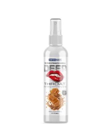 Swiss Navy Deep Throat Spray - Salted Caramel -  2 Fl Oz