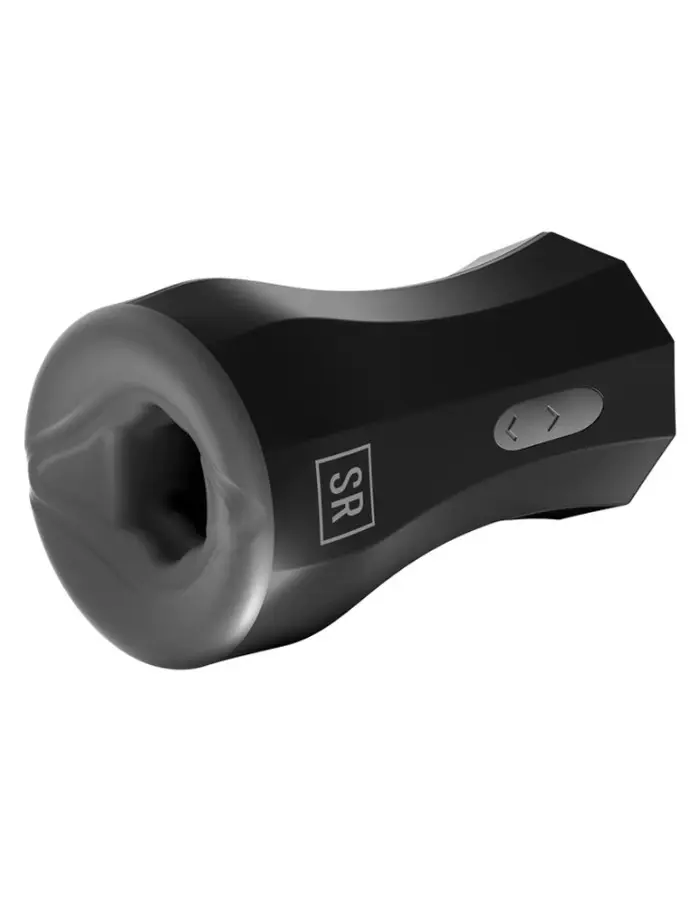 Silicone Twin Turbo Stroker - Black