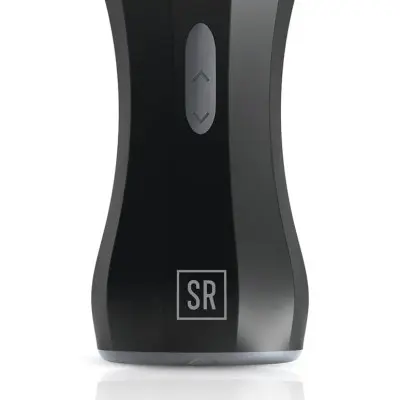 Silicone Twin Turbo Stroker - Black