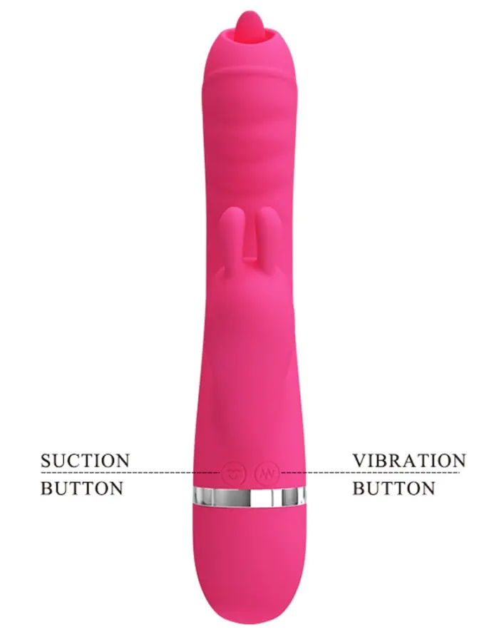 Pretty Love Phoenix Licking Rabbit - Pink